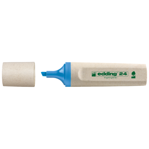 Surligneur Edding 24 EcoLine bleu clair