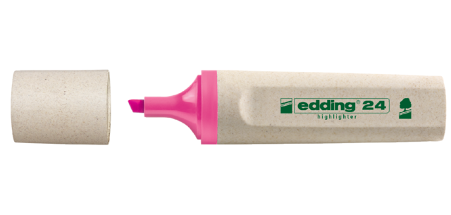 Markeerstift edding 24 EcoLine roze