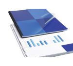 Peigne de reliure GBC Click 34 anneaux 8mm noir 50 pièces