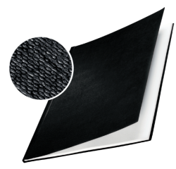 Inbindomslag Leitz 10.5mm harde kaft zwart 10 stuks