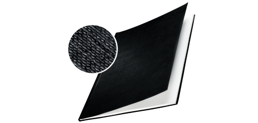 Leitz 10.5mm Black Rigid Binding Cover 10 Pieces