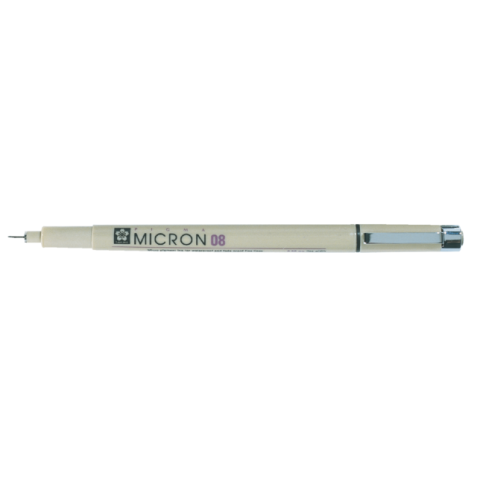 Fineliner Sakura pigma micron zwart 0.5mm