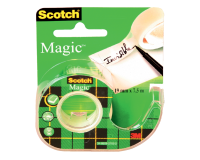 Plakband Scotch Magic 810 19mmx7.5m onzichtbaar + plakbandhouder