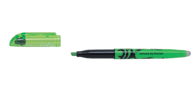Pilot FriXion highlighter light green