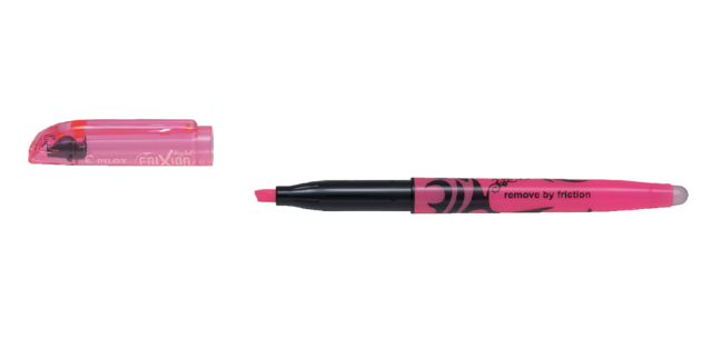 Surligneur PILOT FriXion rose clair