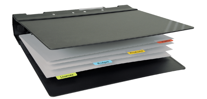 Indexierungslaschen Djois 12x40mm dauerhafter Klebstoff sortiert 48 Stück