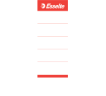 Etiquette dorsale Esselte Smal 30x158mm blanc 100 pièces
