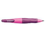 STABILO EASYergo Druckbleistift HB 3,15mm Linkshänder Rosa/Lila + Spitzer Blister