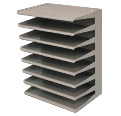 Etagère trieur Vepa Bins 8 compartiments gris