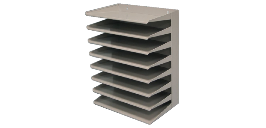 Sortierregal Vepa Bins 8-teilig grau