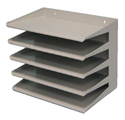 Etagère trieur Vepa Bins 5 compartiments gris