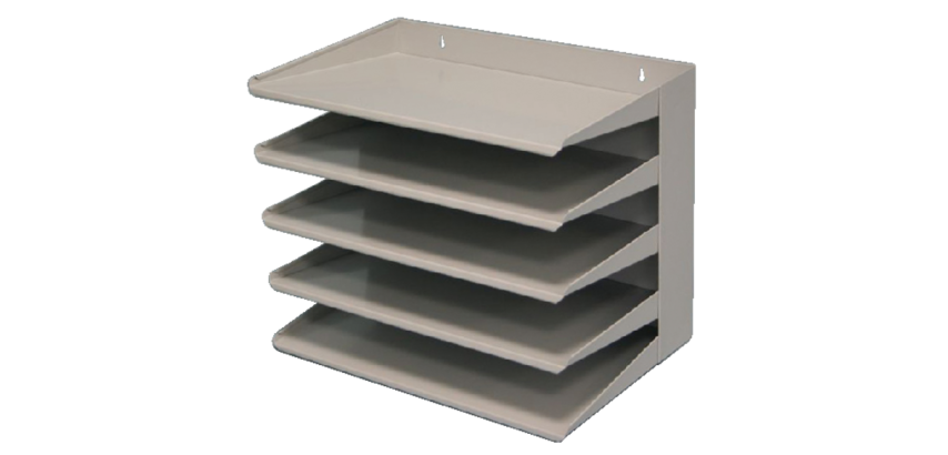 Sortierregal Vepa Bins 5-teilig grau