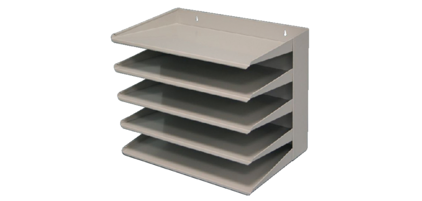 Sortierregal Vepa Bins 5-teilig grau