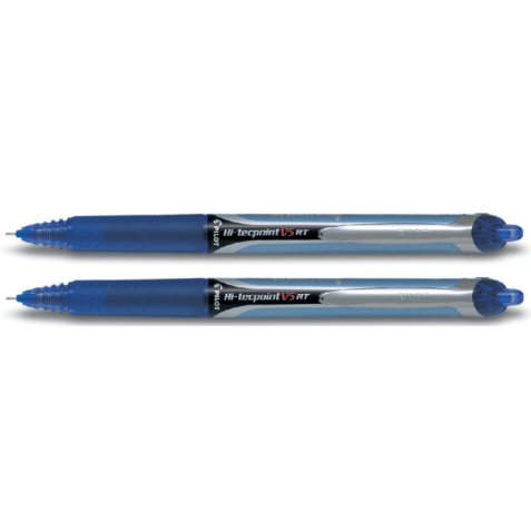 Roller PILOT Hi-Tecpoint V5 RT Fin bleu