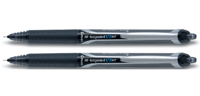 PILOT Hi-Tecpoint V7 RT Medium black rollerball