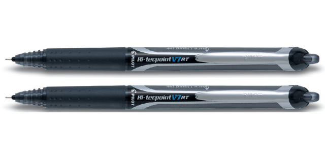 PILOT Hi-Tecpoint V7 RT Medium black rollerball