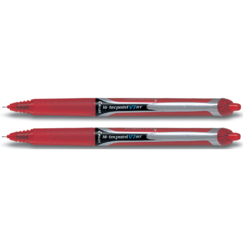 Rollerpen PILOT Hi-Tecpoint V7 RT medium rood