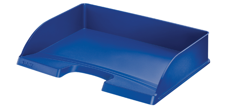 Brievenbak Leitz Plus A4 maxi dwars blauw