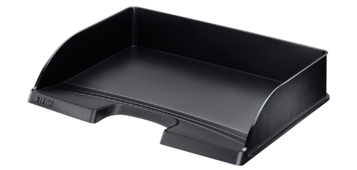 Brievenbak Leitz Plus A4 maxi dwars zwart