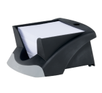 Bloc-cube Vegas 90x90mm noir avec 500 feuillets