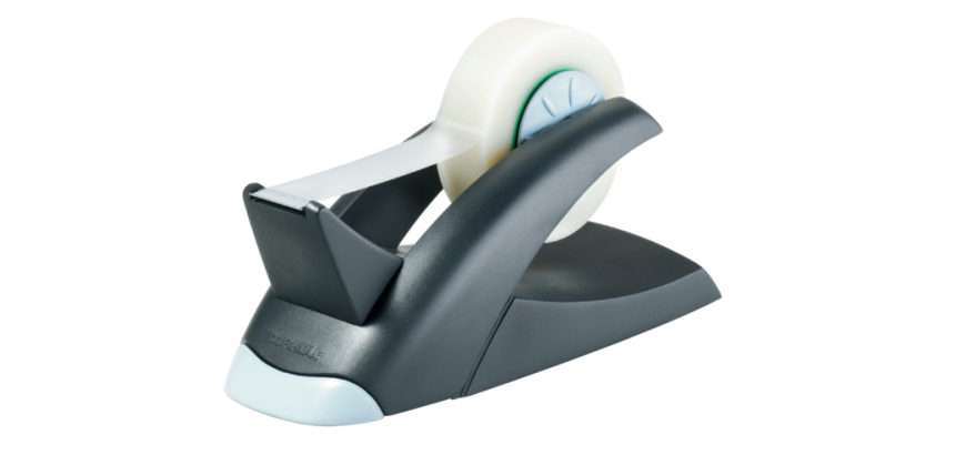 Dévidoir Vegas avec rouleau 19mmx33m noir/gris