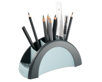 Organiseur de bureau Durable Vegas 5 compartiments noir/gris