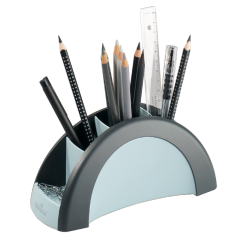 Pennenkoker Durable Vegas 5 vaks zwart/grijs