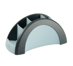 Organiseur de bureau Durable Vegas 5 compartiments noir/gris