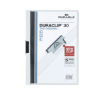 Durable Duraclip Klemmbinder A4 3mm 30 Blatt weiß