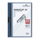 Chemise à clip Durable Duraclip A4 3mm 30 feuilles bleu
