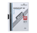 Durable Duraclip-Heftmappe A4 6mm 60 Blatt weiß