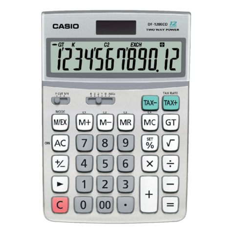 Calculatrice Casio DF-120 Eco