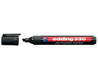 Marqueur edding 330 biseau 1,5-5mm noir