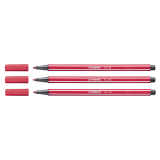 En_rotulador stabilo acuarelable pen 68 rojo oscuro punta gruesa 1mm