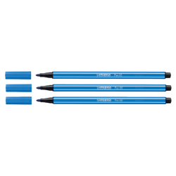 Feutre STABILO Pen 68/41 Medium bleu foncé