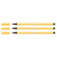 Feutre STABILO Pen 68/44 Medium jaune