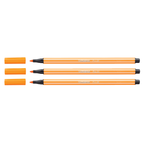 Viltstift STABILO Pen 68/54 medium oranje