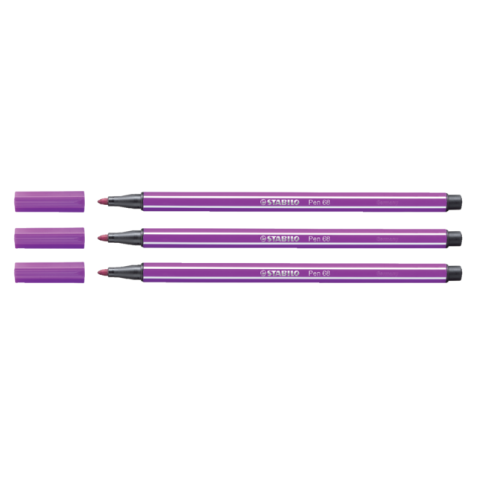 Feutre STABILO Pen 68/58 Medium lilas