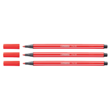 En_rotulador stabilo acuarelable pen 68 rojo carmin punta gruesa 1mm