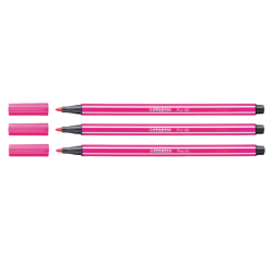 EN_STABILO PEN 68 ROSE FONCE