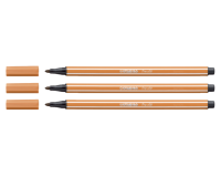 Viltstift STABILO Pen 68/89 medium donker oker
