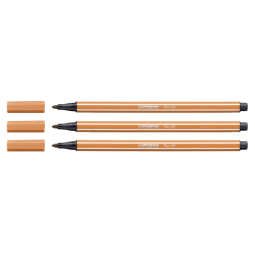 En_rotulador stabilo acuarelable pen 68 ocre oscuro punta gruesa 1mm