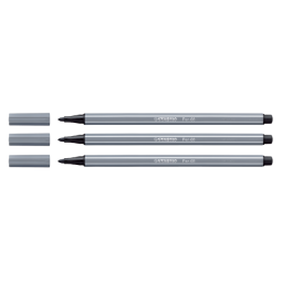 En_stabilo pen 68 gris fonce