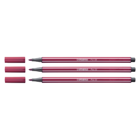 Feutre STABILO Pen 68/19 Medium pourpre