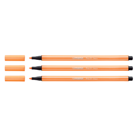 Viltstift STABILO Pen 68/054 medium neon oranje