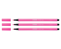 Viltstift STABILO Pen 68/056 medium neon roze