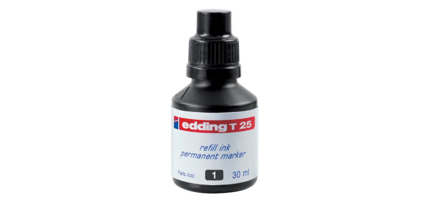Edding T25 Marker Tinte Schwarz