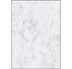 Papier design Sigel A4 90g marbre gris 100 feuilles