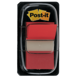 Marque-pages 3M Post-it 6801 rouge