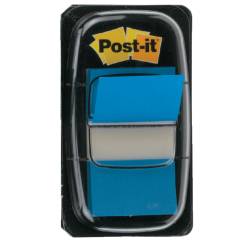 Marque-pages Post-it 6802 25,4x43,2mm bleu
